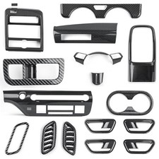 Carbon Fiber Tuning Abs Panel Cover Trims For Hyundai Kona 2024 2025 Accessories Carbon Fiber Tuning Abs Panel Cover Trims For Hyundai Kona 2024 2025 Accessories