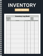 Inventory Log Book: Inventory Organizer For Small Business and Personal Use 10