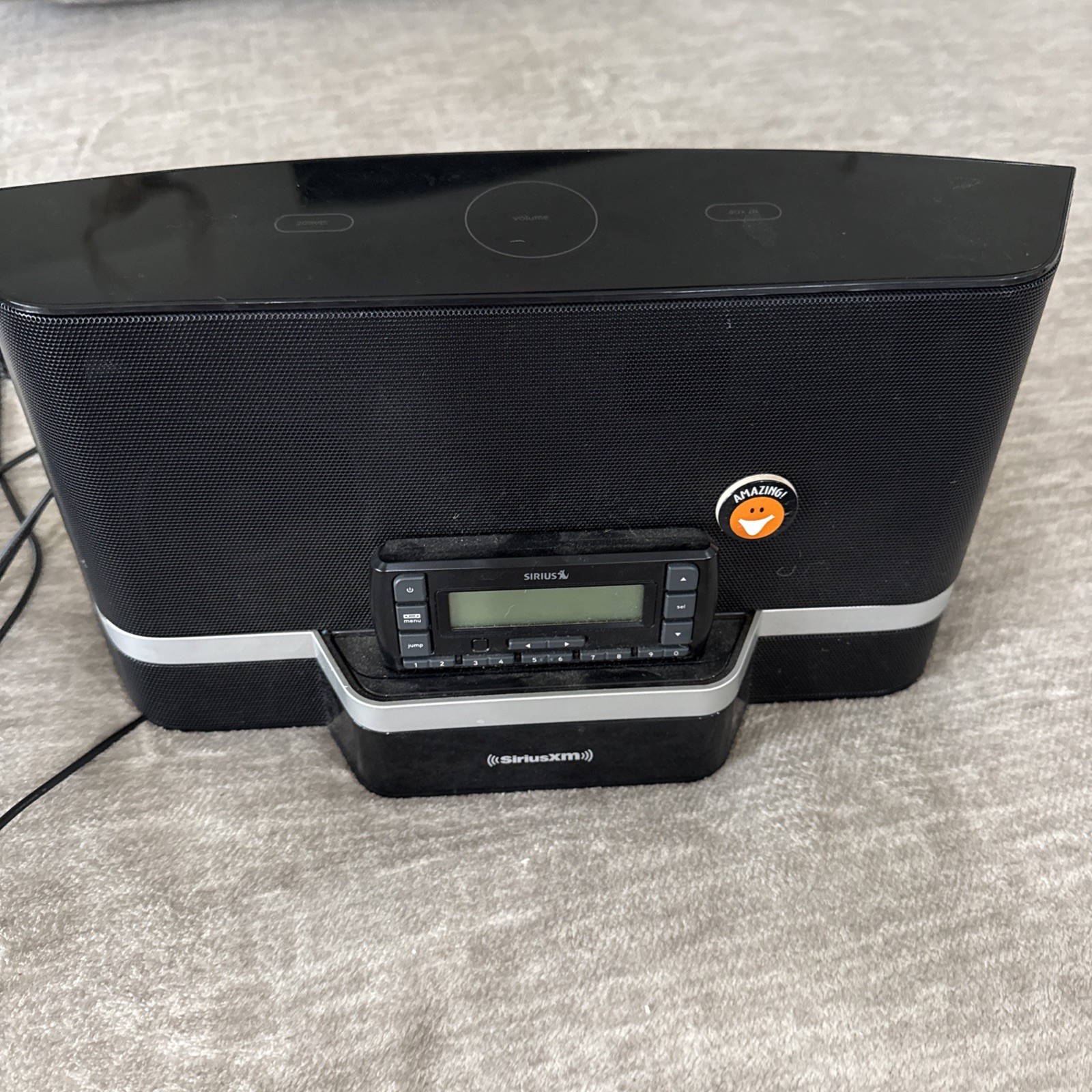SiriusXM SXABB2 Portable Speaker Dock  - Black No Remote Nee