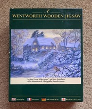 Wentworth In the Deep Midwinter 250 Piece Jigsaw Puzzle Christmas 2001 Robin