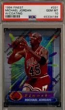 1994 Topps Finest Michael Jordan PSA 10 w/ Coating #331 - 6.90% Gem Rate - RARE!
