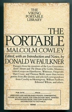 The Portable Malcolm Cowley / Uncorrected Proof 1st 1990