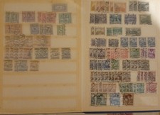ALTES BRIEFMARKENALBUM ÖSTERREICH VERSCHIEDENE VOR 1950 SAMMLUNG WERT KW