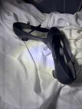 Capezio Tap Shoes Black 7 1/2 Pre Owned Leather