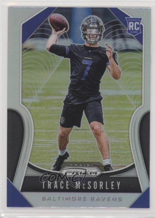2019 Panini Prizm Rookies Silver Prizm Trace McSorley #309 1a3