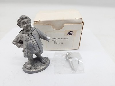 Pewter Figure Lord of the Rings Bilbo Hobbit 1978 Superior Models 3 1/2''
