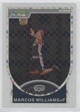 2007 Bowman Draft Picks & Stars Chrome Rookie X-Fractor 9/50 Marcus Williams 3f2