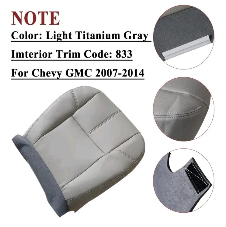 Fundas de asiento/espuma Silverado Tahoe Suburban Avalanche GMC Sierra YukonXL 2007-2014 Foto 3 de 4