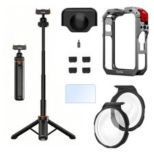 Accessories For DJI Osmo 360 Protector Case Lens Cover Selfie Stick Tripod Frame