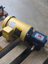 Grove GR-BMQ815-30-R-56 Gear Box w/ Baldor VEM3538 ½HP Motor 58RPM Output 
