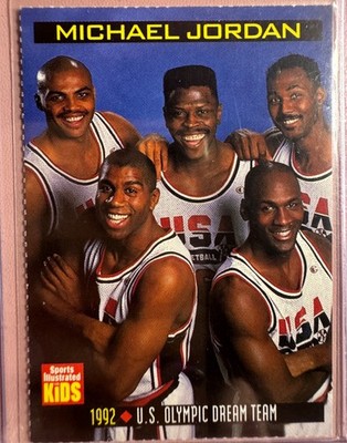 Michael Jordan 1999 SI for Kids Jordan/Malone/Ewing/Johnson Dream Team #780