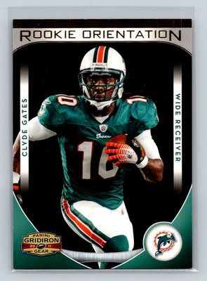 2011 Panini Gridiron Gear #3 Clyde Gates Rookie Orientation Gold #/100 E3