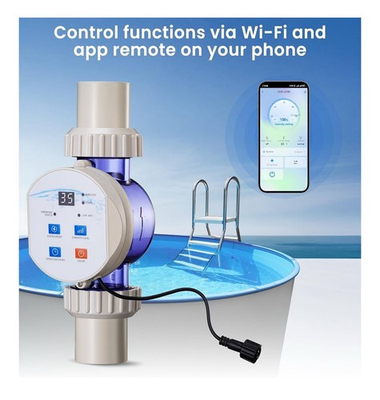 #ad Salt Cell Chlorine Generator for Above Ground Pools up to 11887 Gallon Epooluxe $159.99