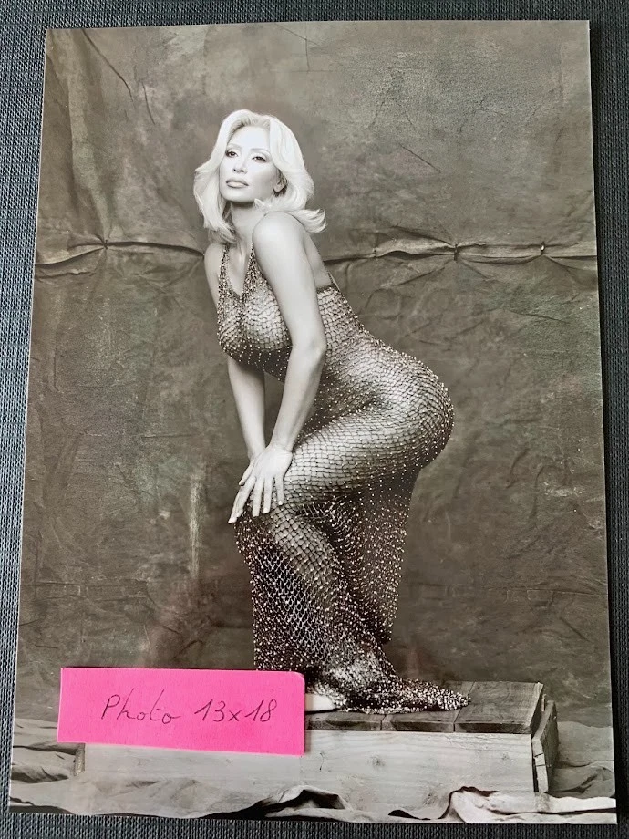 KIM KARDASHIAN PIN UP HOT SEXY RARE GLOSSY 13x18 PHOTO PRINT COLLECTOR - Photo 1/1