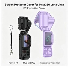 Camera Lens Screen Protector for Insta360 Luna Ultra Protective Case Accessory
