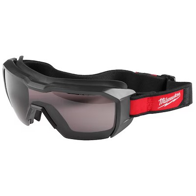 Milwaukee Tool 48-73-2061 Safety Goggles, Black Lens, Anti-Fog & Anti-Scratch,