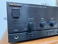 Technics SU-X101 Stereo Integrated Amplifier w power cable & manual - HiFi stack
