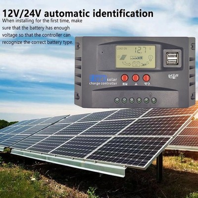 Advanced For MPPT 30100A Solar Charge Controller for 12V 24V Batteries