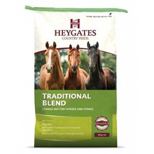 Heygates Traditional Blend Horse Coarse Mix 20kg - HORSE & PONY FEED 0.99 per kilo