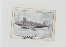 1940-42 Wings Cigarettes Series B T87 Curtiss Substratosphere Transport #12 1md