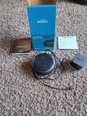 Amazon Echo Dot (3rd Generation) Smart Speaker with Alexa - Charcoal