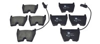 Vorderachse Hella 8DB 355 009-191 Bremsbelagsatz, Scheibenbremse FüR Audi,Lambor