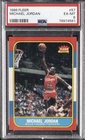 1986 Fleer Michael Jordan PSA 6 EX-MT RC rookie #57 CENTERED
