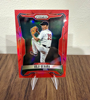 2026 Panini Prizm Koji Uehara Red Prizm #46 162/299 Boston Red Sox