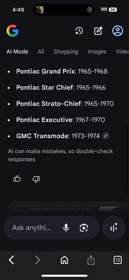 Lote De 2 Rodamientos De Rueda Nuevos OEM GM 907677 Pontiac Grand Prix 1965-68 Chief 65-66 Foto 4 de 4