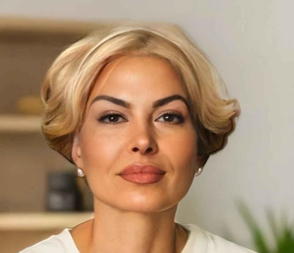 50/60iger Jahre Ohrklipps mit Perle - Bild 3 von 3