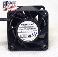 1PCS NEW Foxconn PIA040H12P 4028 DC12V 0.81A 4-Wire PWM Dual Ball Cooling Fan