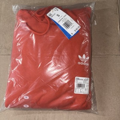 adidas Trefoil Essentials Hoodie IM4529 Preloved Red/Orange S Sweatshirt NEW