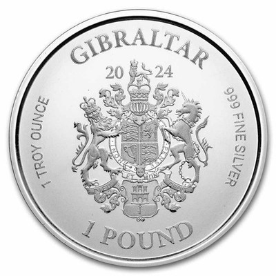 2024 Gibraltar 1 oz Silver Lady Justice BU | eBay