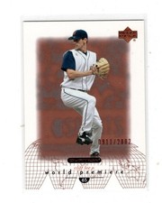 2002 Upper Deck Ovation #159 Cliff Lee Rookie Card #911/2002. rookie card picture