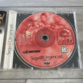 Midway Mortal Kombat Gold (Sega Dreamcast, 1999) CIB NTSC USA With Reg Card