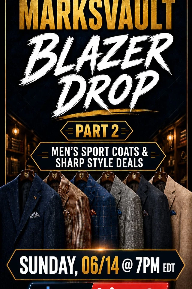 MARKSVAULT BLAZER DROP PART 2: Men's High End Sport Coats and Blazers