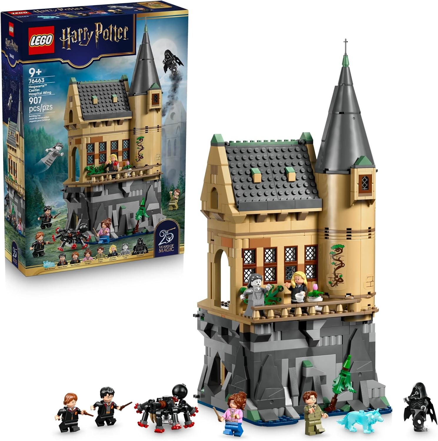 LEGO 76463 Harry Potter Hogwarts Castle Hospital Wing Building Set 24990₽
