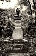 RPPC Ciprian Porumbescu Bust Suceava Romania vintage postcard c864