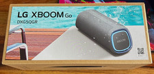 LG XBOOM Go DXG5QGR tragbares Lautsprechersystem, kabellos, Grau OVP NEU