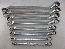 Snap-on Xo Series 60 Offset Box End Wrench 8pc Set 516-1 Vintage