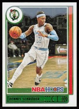 2021-22 NBA Hoops Dennis Schroder #156 Boston Celtics