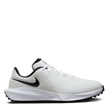 NIKE Mens White & Black Infinity G 24 Golf Shoes UK 9 BRAND NEW Ref 2056