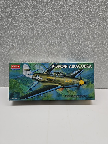 1998 Academy P-39Q/N Airacobra Flugzeug Hobby Modell 1:72 #2177 - Neu - Bild 6 von 6