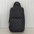 LOUIS VUITTON Avenue Sling Bag N41719 Damier Graphite Backpack shoulder CA1119