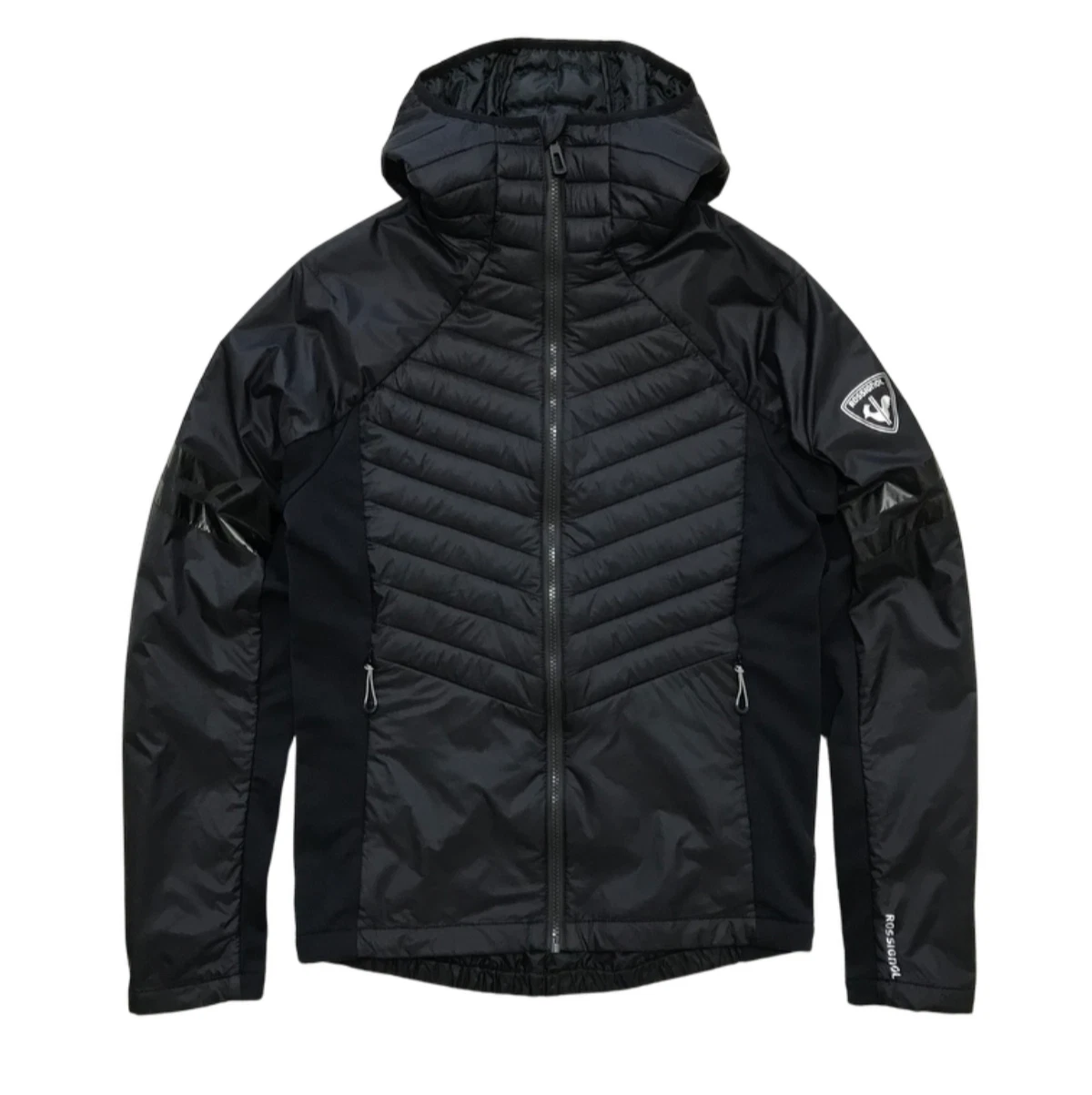 ROSSIGNOL Course Hybrid Light Puffer Jacket Padded Skipper Ski Snow Men's Size S