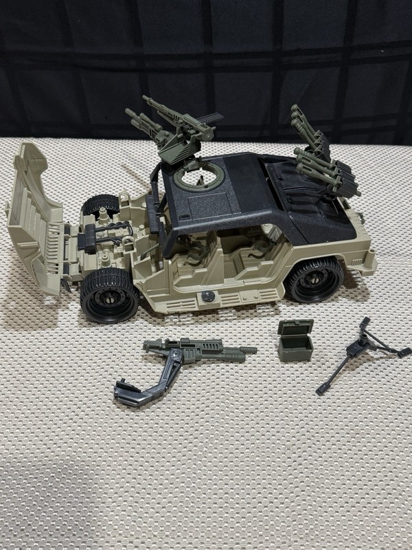 Vintage Hasbro GI Joe Hammer Humvee - 1990 Near Complete (READ)
