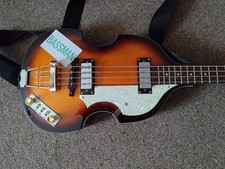 BASSMAN Vinyl Sticker Hofner McCartney Get Back Beatles Abbey Road Rooftop