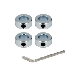 Befenybay 4pcs 5/8 Bore Shaft Collar Lock Collar Zinc Plated Solid Steel with...