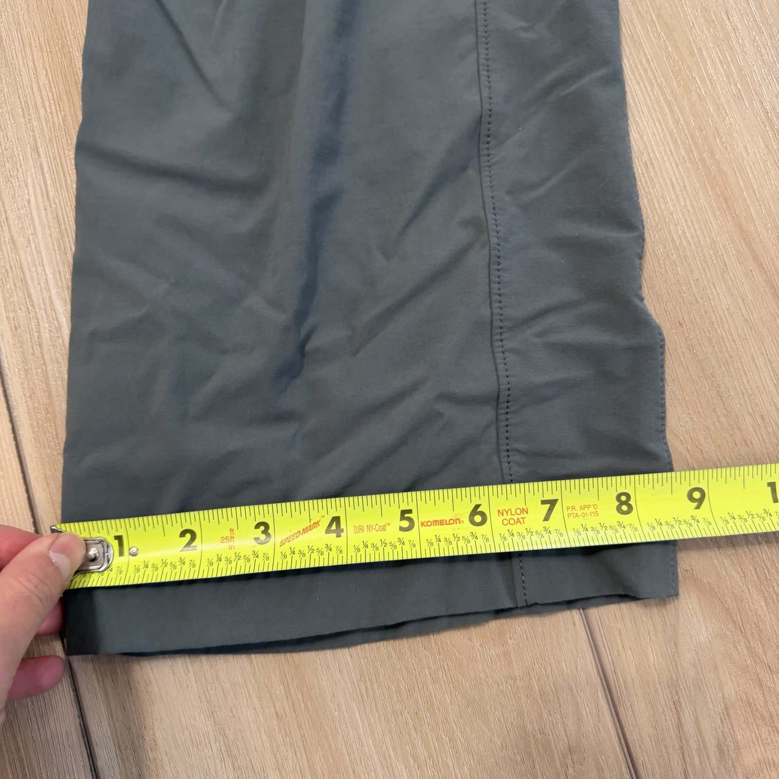 Patagonia Women's Size 20 Gray Outdoor Hiking Pants 40W 30L Roll Tab Stretch thumbnail 9