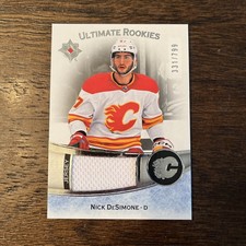 2022-23 Upper Deck Ultimate Collection - Ultimate Rookies Nick DeSimone #139 NHL